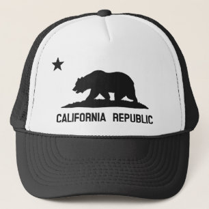 California Republic Staatsflagge Trucker-Mütze (sc Truckerkappe