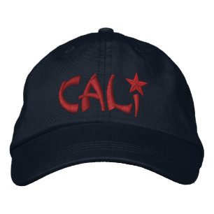 California Republic STAR Stickerei Bestickte Baseballkappe