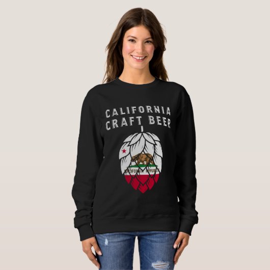 California Republic State Flag Sweatshirt (Vorne ganz)