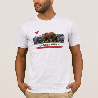 California Republic: Tent City Bear – Satirisches  T-Shirt
