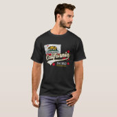 California Republic Vintage Cali Flags T-Shirt (Vorne ganz)