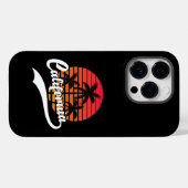 California Retro Case-Mate iPhone 14 Pro Fall Hülle (Rückseite (Horizontal))