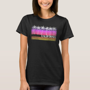 California Retro Style Vintag Beach Surset Sunset  T-Shirt