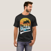 California Retro Sunset T - Shirt (Vorne ganz)
