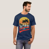 California Retro Sunset T - Shirt (Vorne ganz)