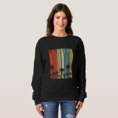 California Retro  Surfer Beach Cali Venice Summer Sweatshirt (Vorne ganz)