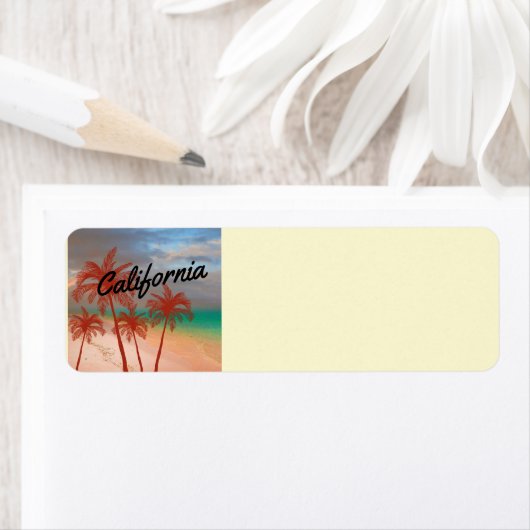 California Return Address Label (Insitu)