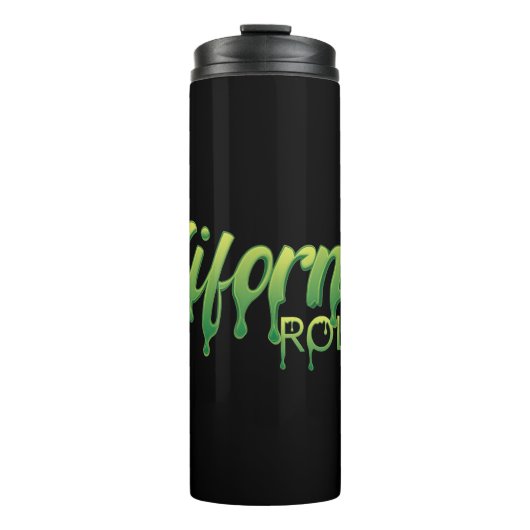 California Roleplay Slim Tumbler Thermosbecher (Vorderseite)