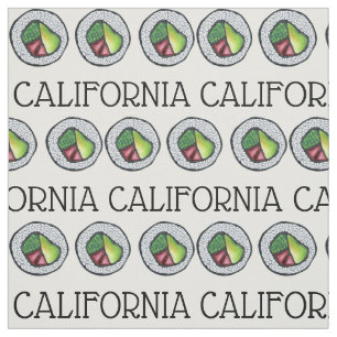 California Rolls Cali Japanese Food Sushi Roll CA Stoff