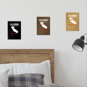 California, Sacramento – The Golden State, USA Bilderwand Sets (Schlafzimmer)