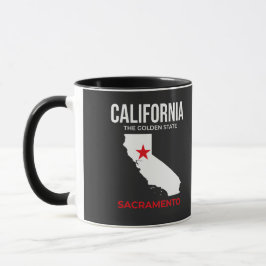 California, Sacramento – The Golden State, USA Tasse