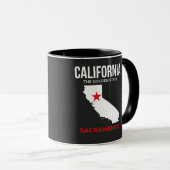 California, Sacramento – The Golden State, USA Tasse (VorderseiteRechts)