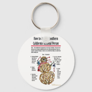 California Saisonaler Schlüsselanhänger