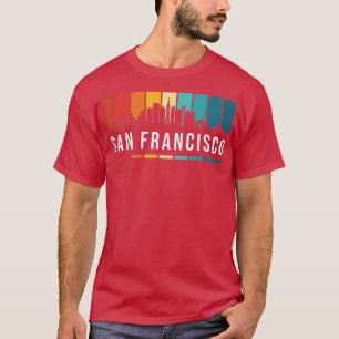 California San Francisco City Geschenkbrücke Souve T-Shirt