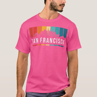 California San Francisco City Geschenkbrücke Souve T-Shirt