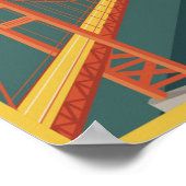 California | San Francisco Poster (Ecke)