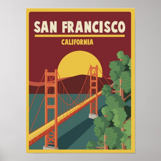 California | San Francisco Poster (Vorne)