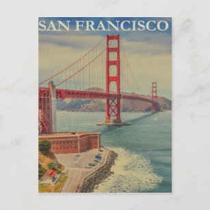 California San Francisco    VintagePostcard Postkarte