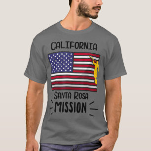 California Santa Rosa Mormon LDS Mission Geschenk T-Shirt