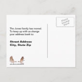 California Sasquatch License Plate Ankündigungspostkarte (Rückseite)