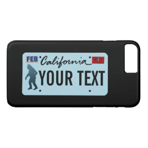 California Sasquatch License Plate Case-Mate iPhone Hülle
