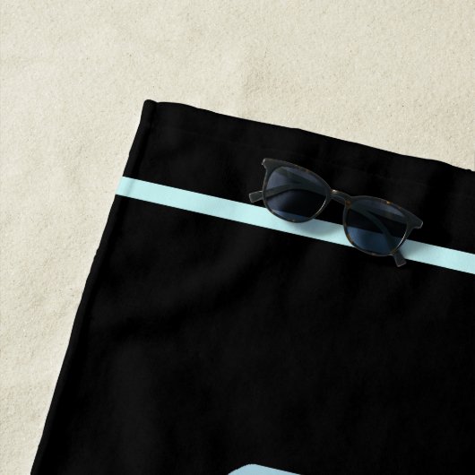 California Sasquatch License Plate Strandtuch (Beispiel)