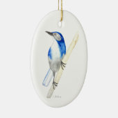 California Scrub Jay Keramikornament (Rechts)