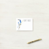 California Scrub Jay Post-it Notes Klebezettel (Auf Schreibtisch)