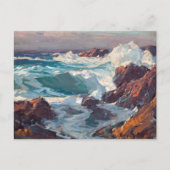 California Sea Scape | Edgar Alwin Payne Postkarte (Vorderseite)