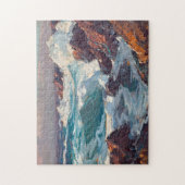 California Sea Scape | Edgar Alwin Payne Puzzle (Vertikal)