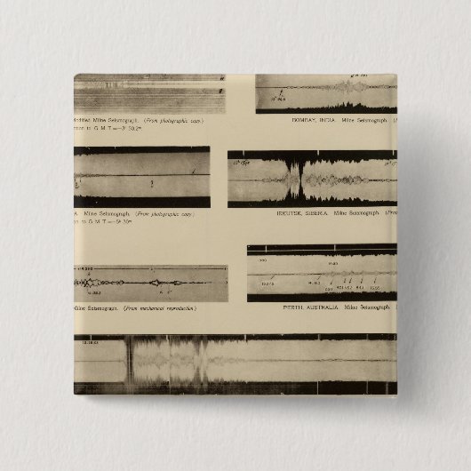 California Seismos 2 Button (Vorderseite)