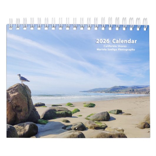 California Shores  2026 Calendar Kalender (Titelbild)