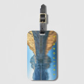 California Silver Lake Sunrise  Gepäckanhänger (Vorderseite Vertikal)