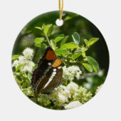 California Sister Butterfly in Yosemite Keramik Ornament (Vorne)