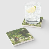 California Sister Butterfly in Yosemite Steinuntersetzer (Seitenansicht)