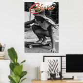 California Skater Girl Poster (Heimbüro)