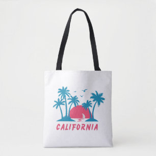 California-Sonnenuntergangsstrand  Tasche