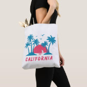 California-Sonnenuntergangsstrand  Tasche (Von Nahem)