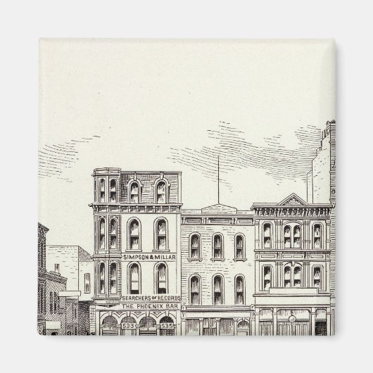 California South side Webb und Kearny Magnet (Vorne)