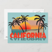 California Souvenir Postkarte (Vorne/Hinten)