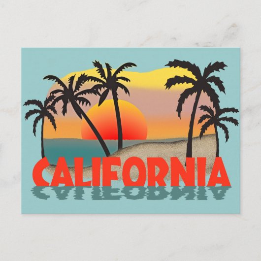 California Souvenir Postkarte (Vorderseite)