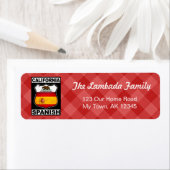California Spanish American Address Labels (Insitu)