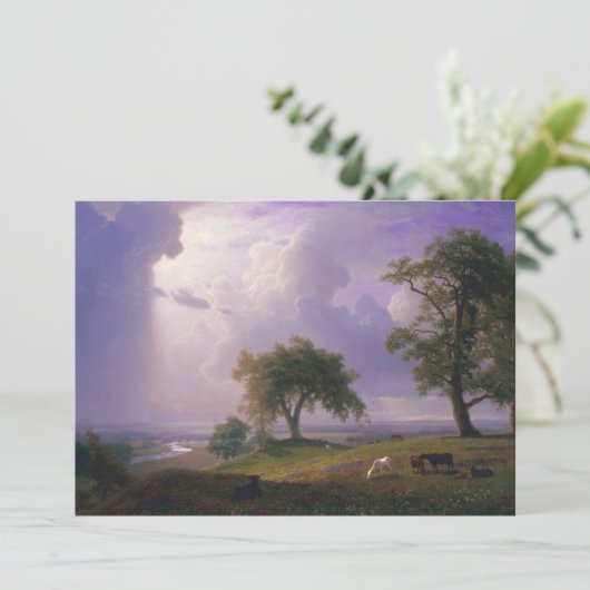 California Spring | Albert Bierstadt (Stehend Vorderseite)