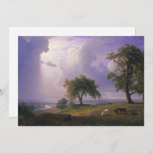 California Spring | Albert Bierstadt (Vorne/Hinten)