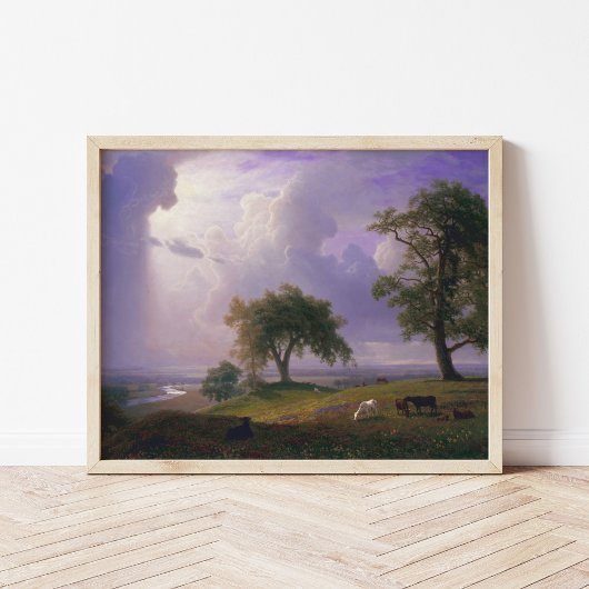 California Spring | Albert Bierstadt Poster