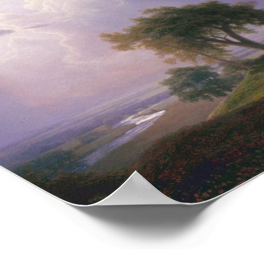 California Spring | Albert Bierstadt Poster (Ecke)