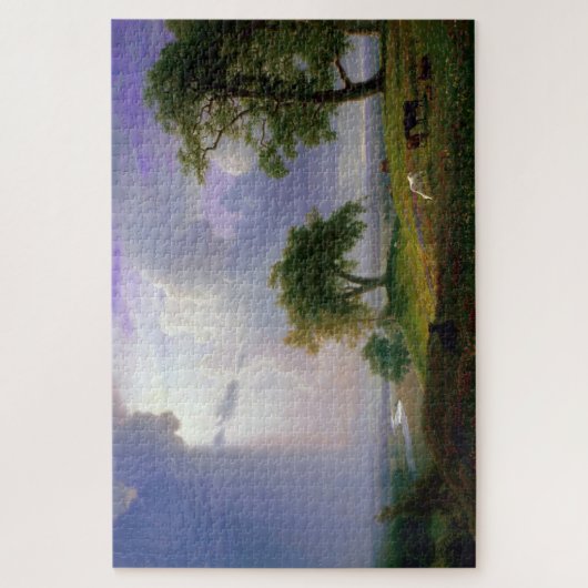 California Spring, Albert Bierstadt Puzzle (Vertikal)