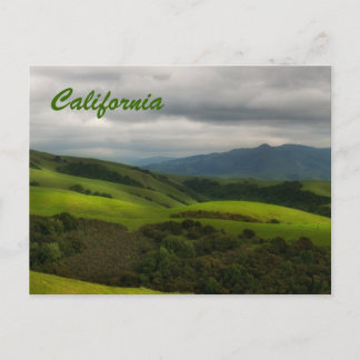 California Spring Panorama Postkarte