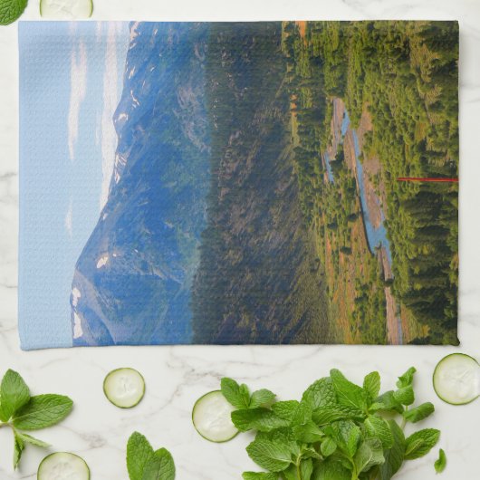 California SR 108 Sonora Pass Handtuch (Gefaltet)