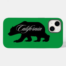 California Staat Bear Green